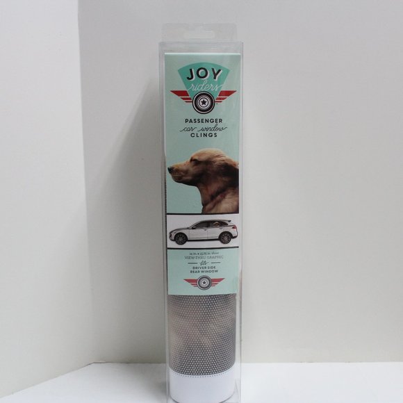 New Joy Riders Dog Pet Passenger Car Window Cling for Driver's Side Rear Window - Picture 1 of 8